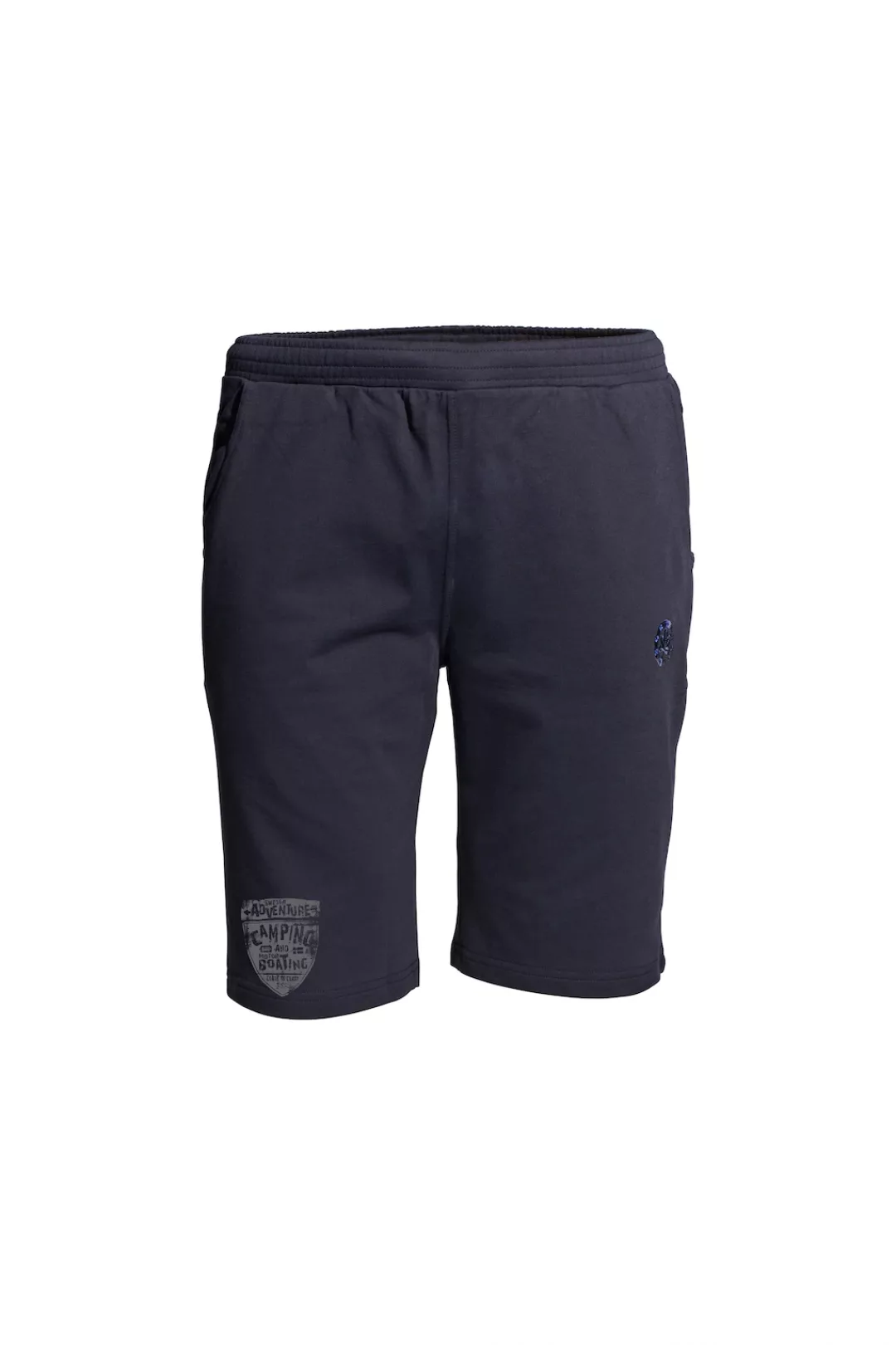 AHORN SPORTSWEAR Shorts "CAMPING", mit sportlichem Print am Bein günstig online kaufen