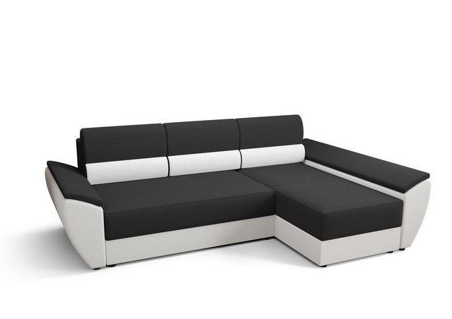 ALTDECOR Ecksofa REB-L3, Couch mit Schlaffunktion, Wohnzimmer - Wohnlandsch günstig online kaufen