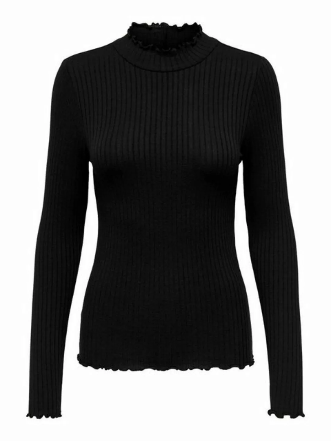 JDY Langarmshirt - Langarm Stricktop - Strickpullover gerippt - Langarmshir günstig online kaufen