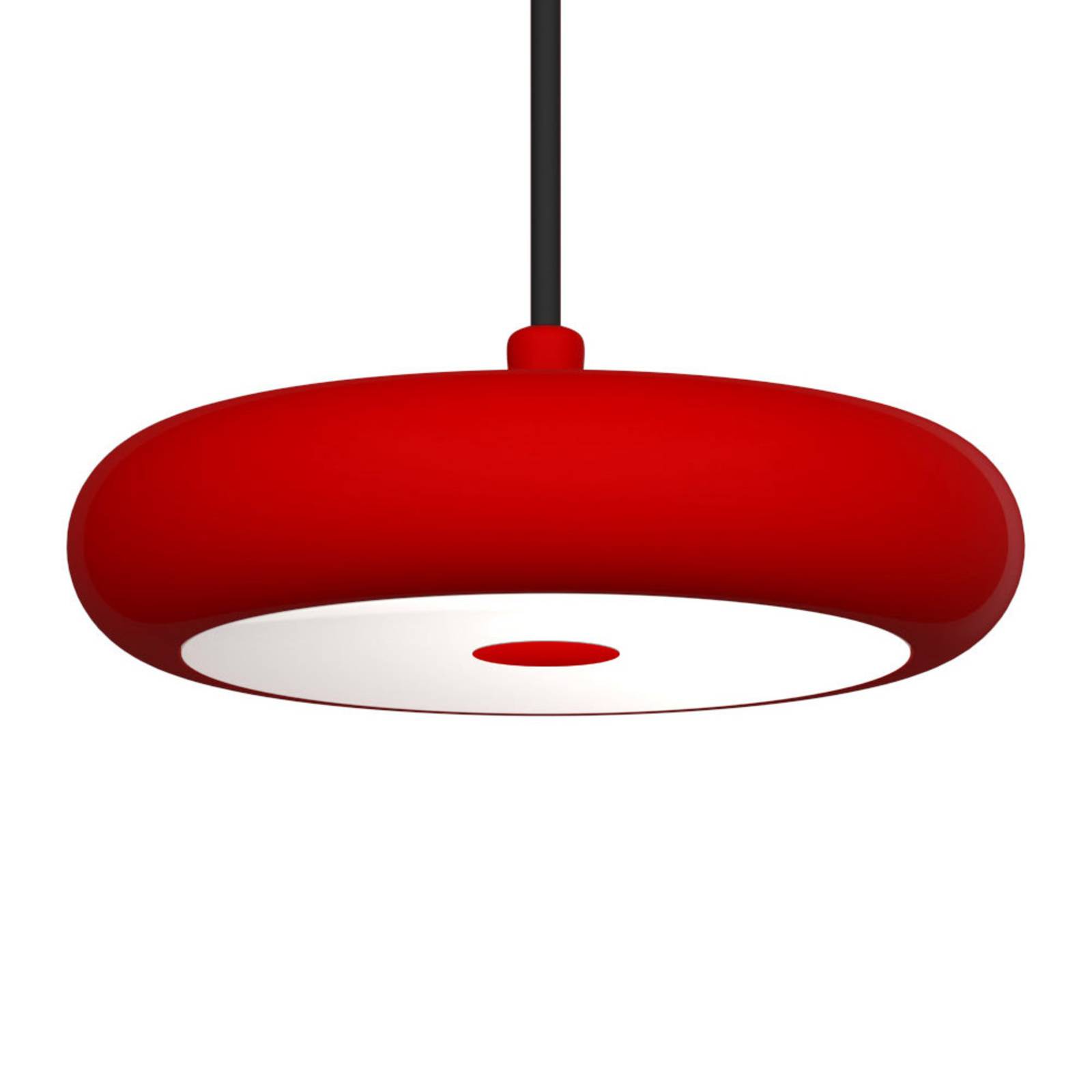 LED-Hängeleuchte Boina, Ø 19 cm, rot günstig online kaufen