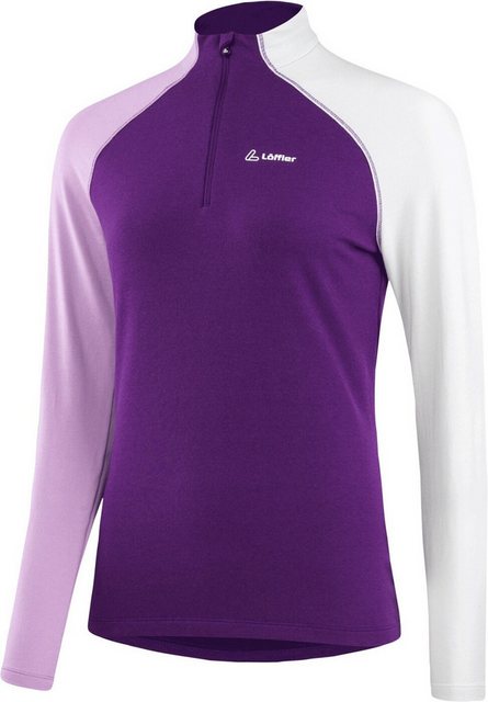 Löffler Rollkragenshirt W MIDLAYER COBLO TRANSTEX VIOLA günstig online kaufen