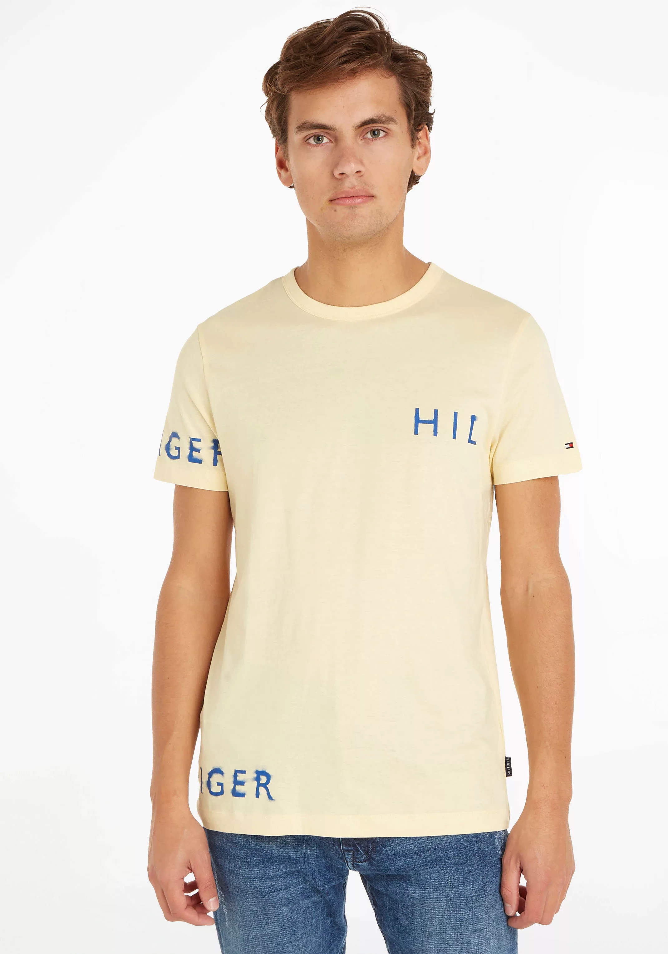 Tommy Hilfiger T-Shirt "MULTI PLACEMENT INK TEE" günstig online kaufen