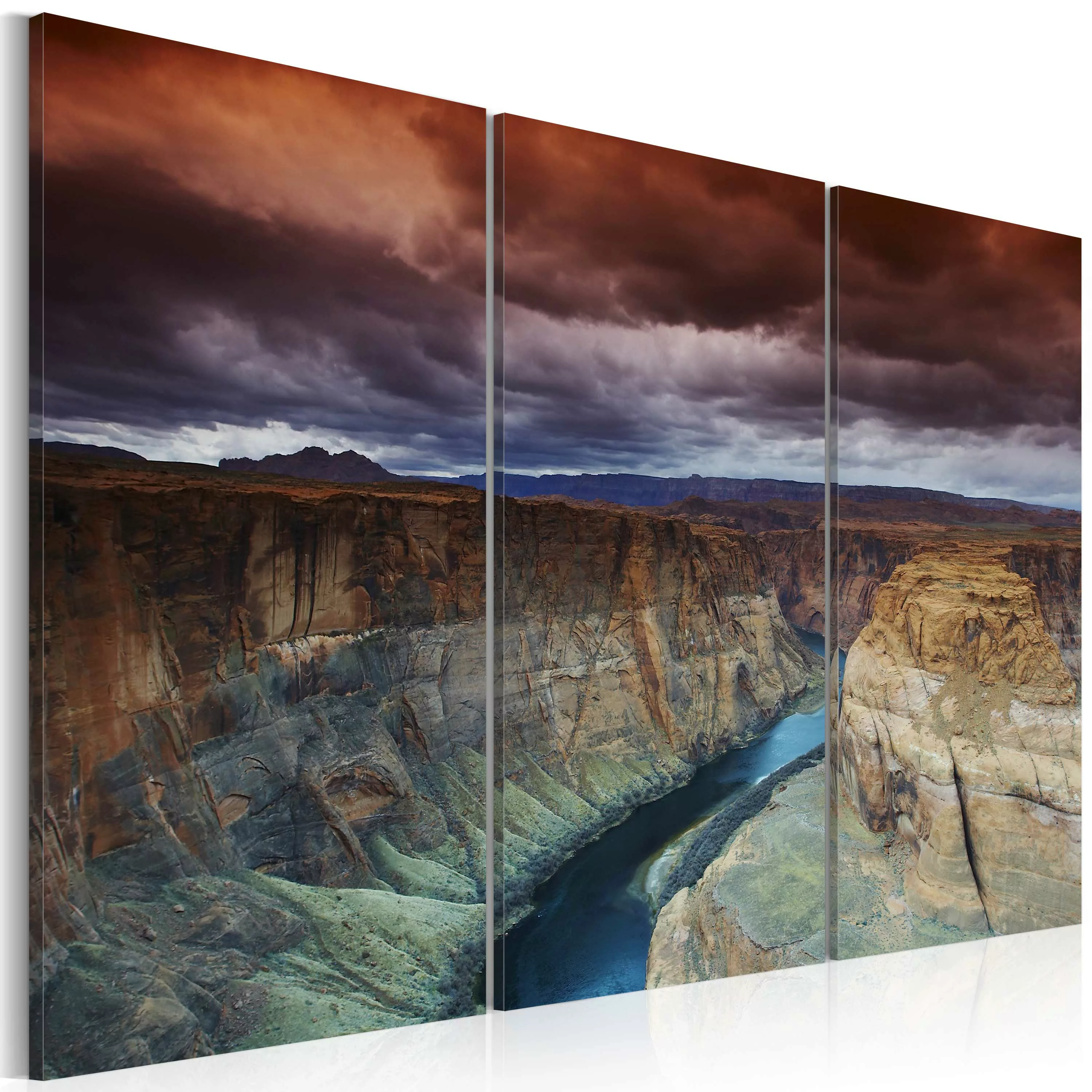 Wandbild - Wolken über dem Grand Canion Colorado günstig online kaufen
