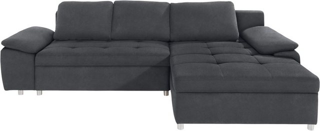 sit&more Ecksofa Labene L-Form, wahlweise mit Bettfunktion und Bettkasten, günstig online kaufen