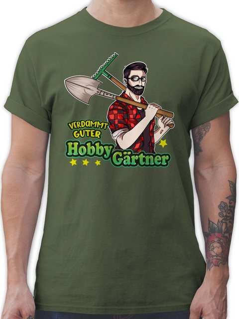 Shirtracer T-Shirt Verdammt guter Hobby Gärtner Hobby Outfit günstig online kaufen