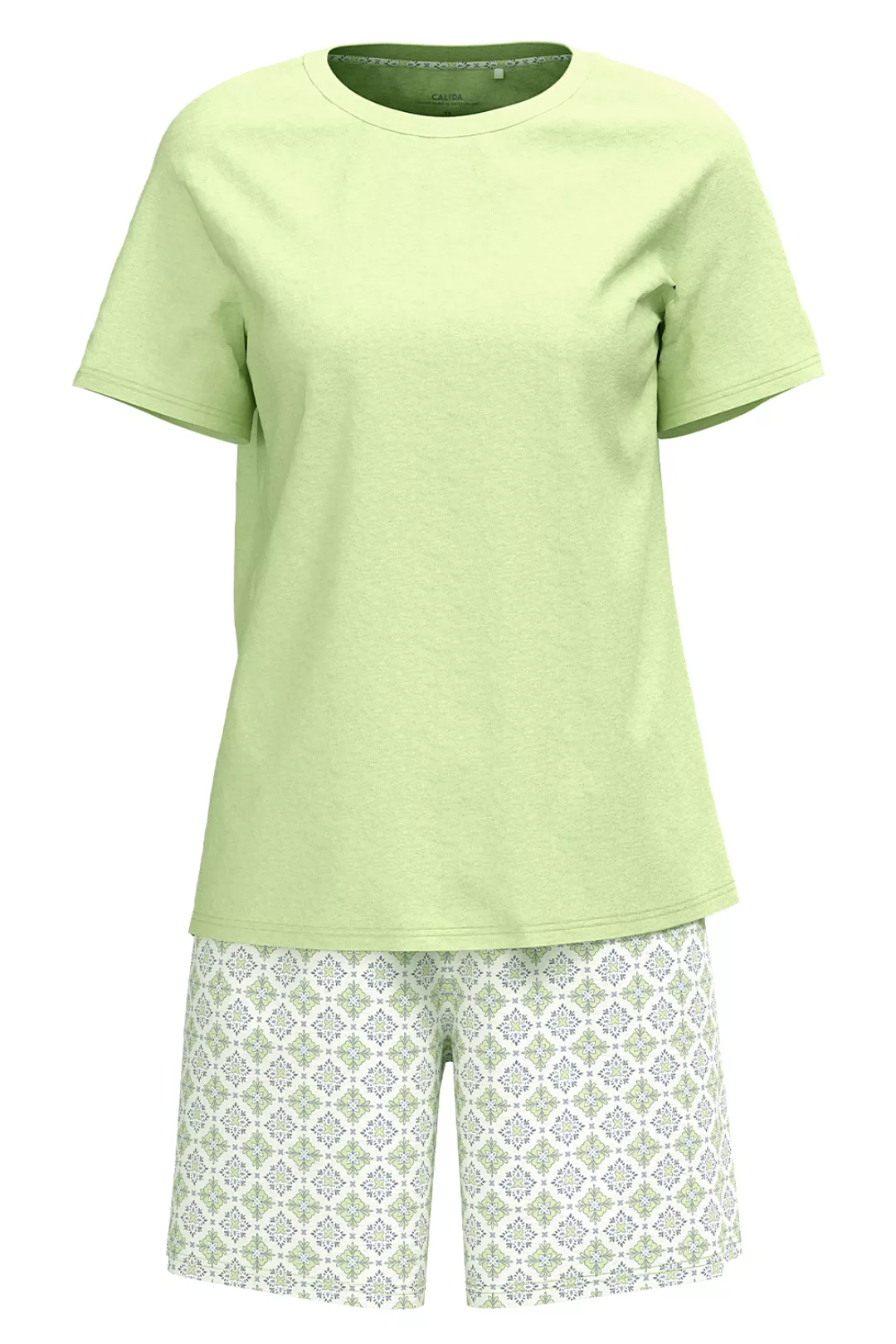 Calida Pyjama kurz Spring Nights 36 grün günstig online kaufen