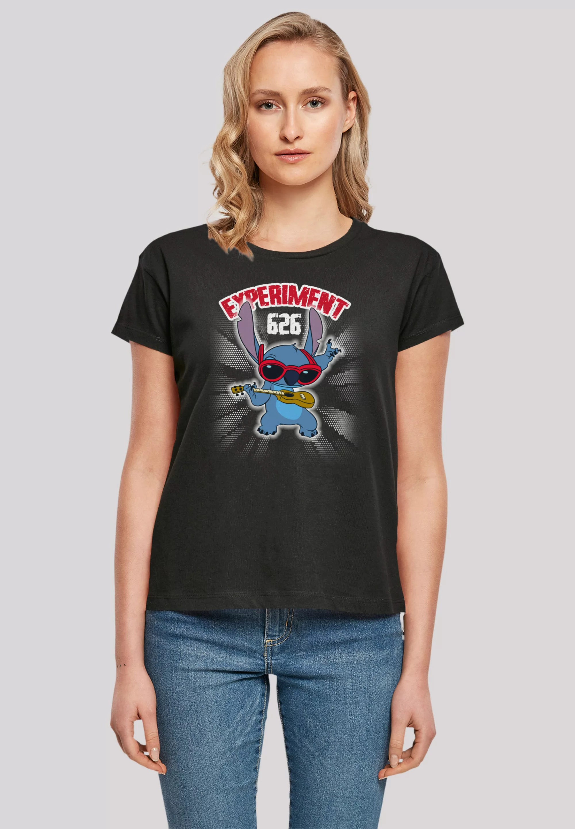 F4NT4STIC T-Shirt "Disney Lilo & Stitch Rockstar", Premium Qualität günstig online kaufen