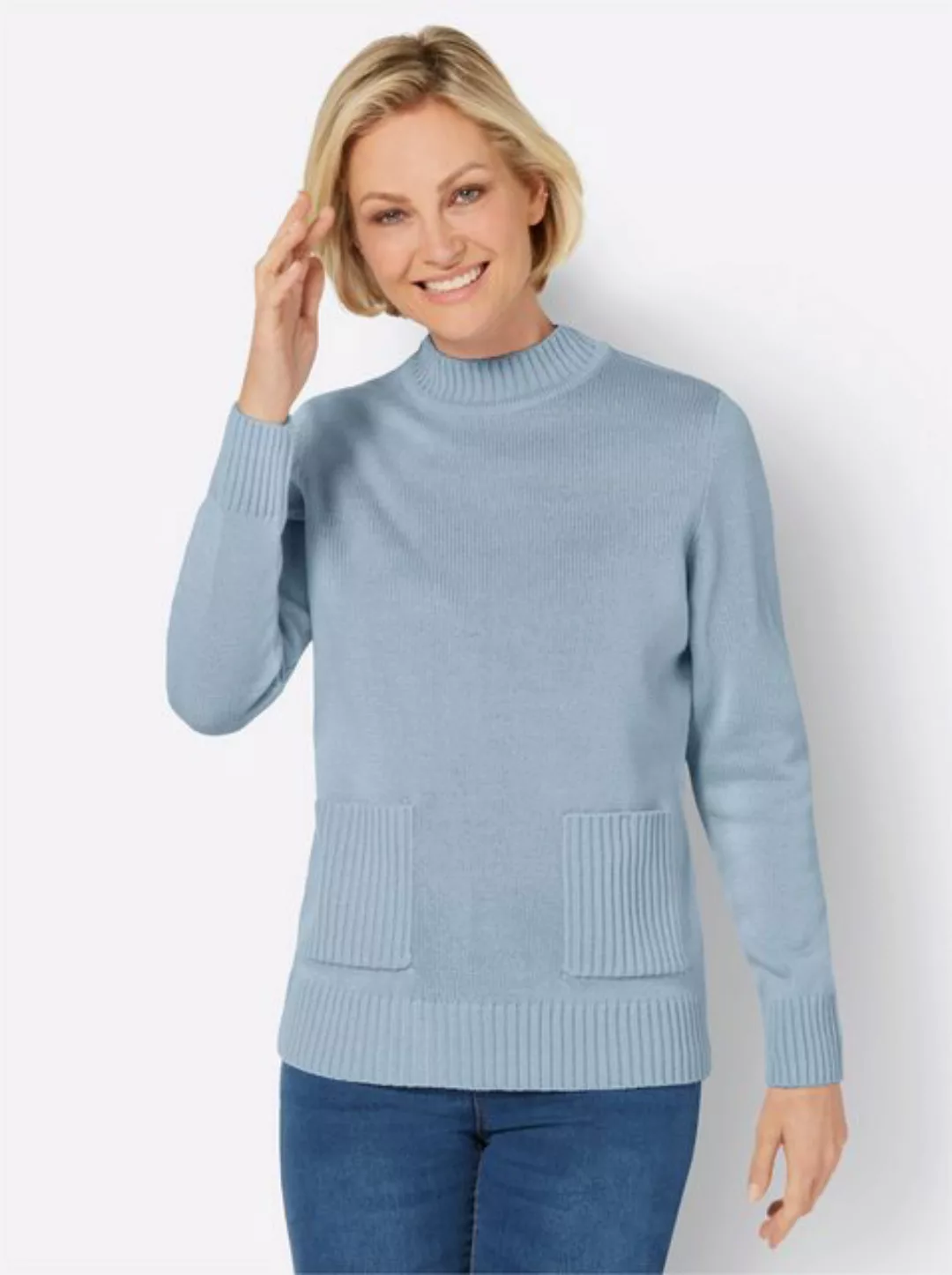 Classic Basics Stehkragenpullover "Stehkragen-Pullover" günstig online kaufen