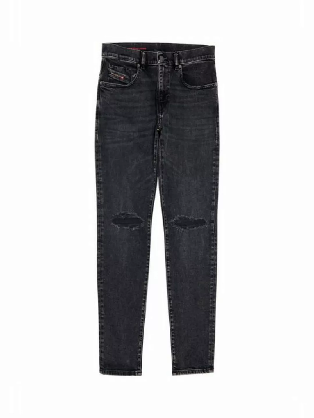 Diesel Slim-fit-Jeans Destroyed Stretch Hose - D-Strukt 09D19 günstig online kaufen