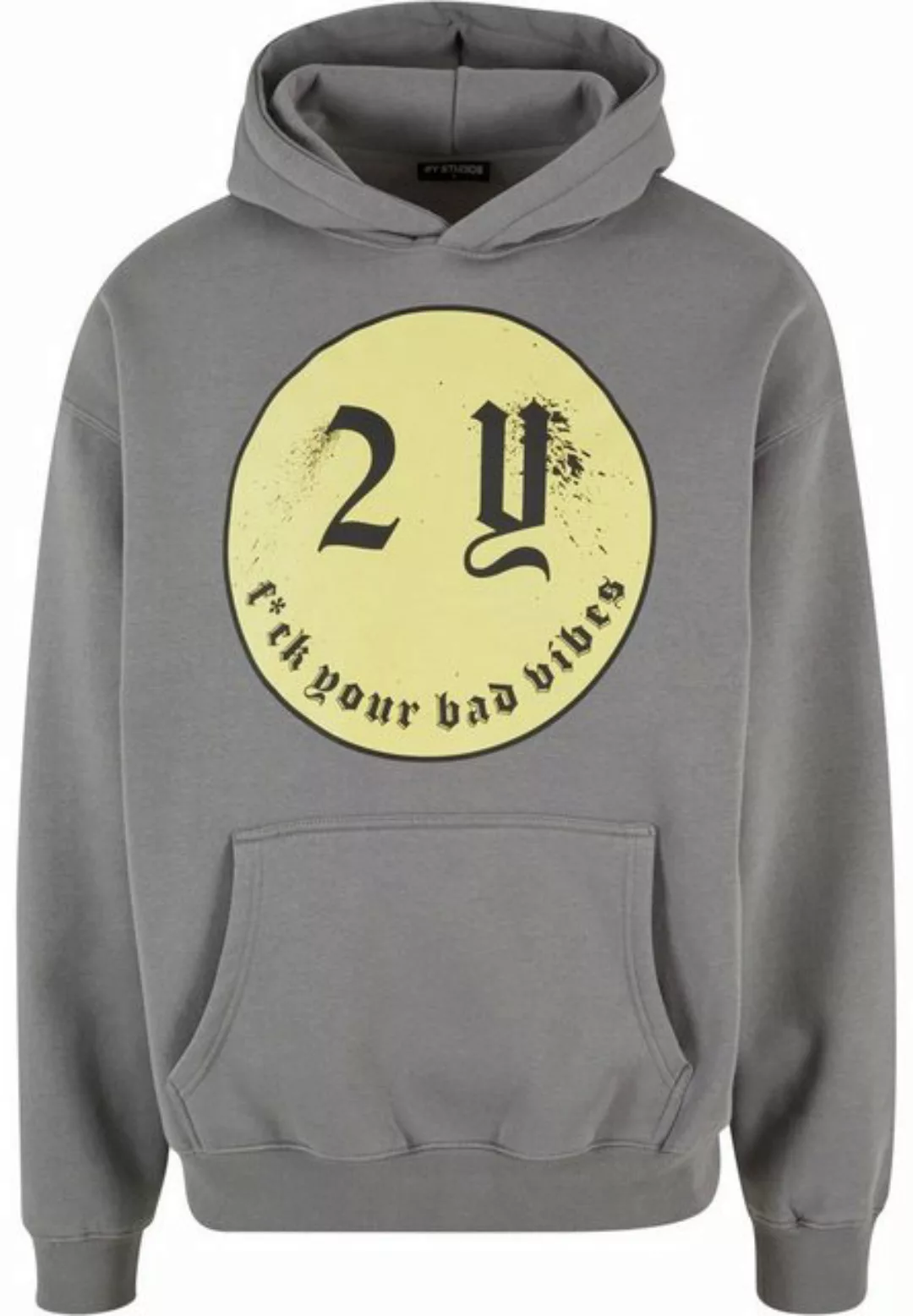 2Y Studios Kapuzensweatshirt 2Y Studios Herren Smiley Oversize Hoodie (1-tl günstig online kaufen