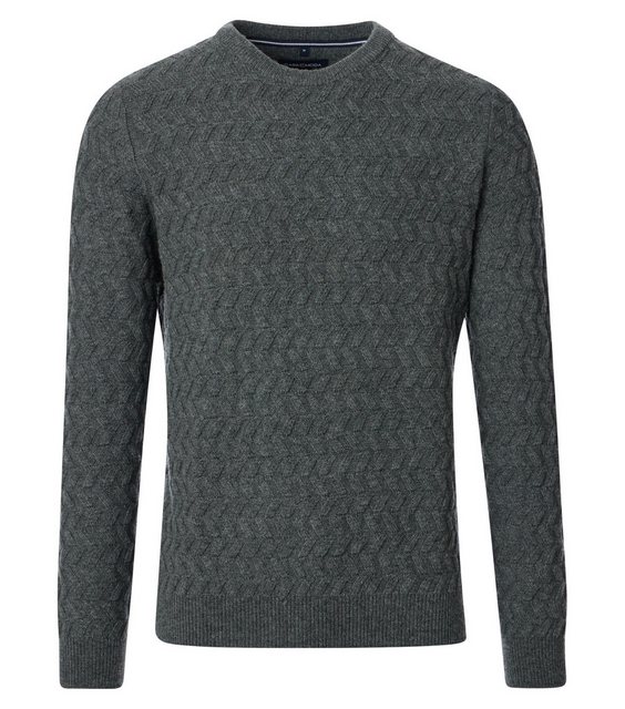 CASAMODA Strickpullover "CASAMODA Pullover uni" günstig online kaufen