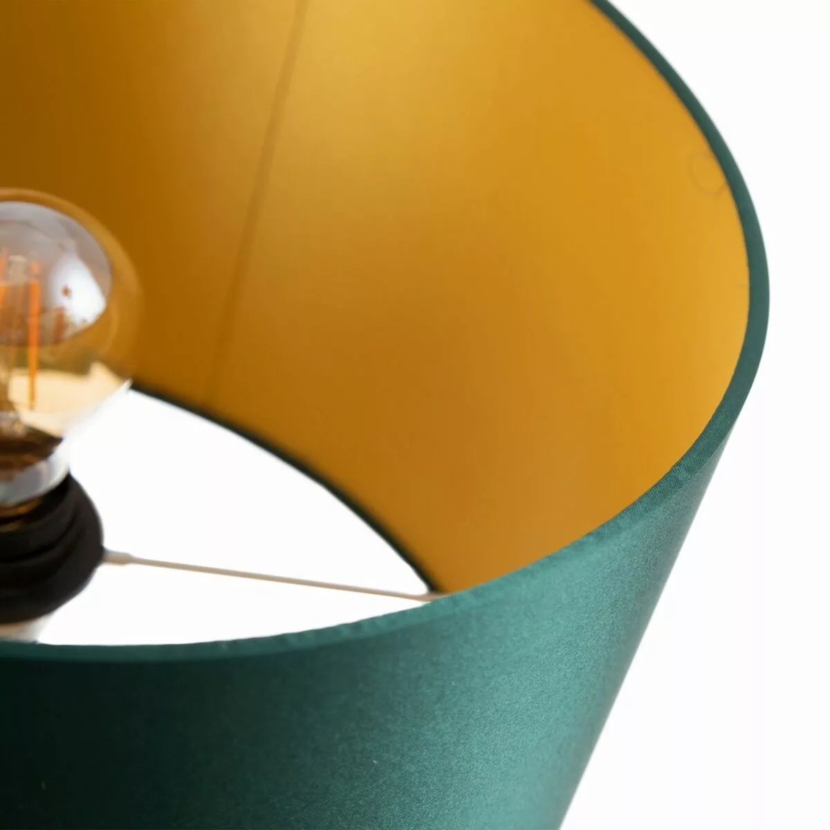 Tischlampe 43,5 X 30,5 X 60 Cm Gold Grün Polyesterharz günstig online kaufen