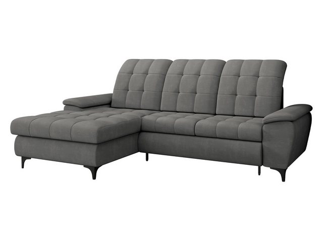 MIRJAN24 Ecksofa Crystal, mit Schlaffunktion und Bettkasten, 260x182x103 cm günstig online kaufen