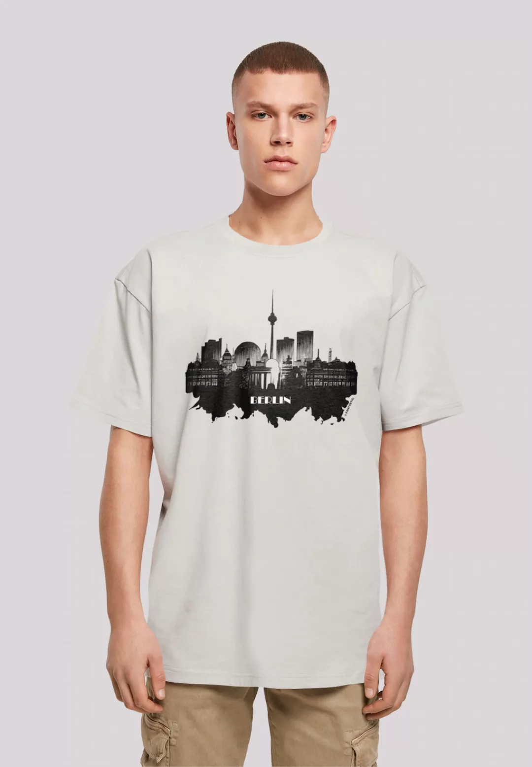 F4NT4STIC T-Shirt "Cities Collection - Berlin skyline", Print günstig online kaufen