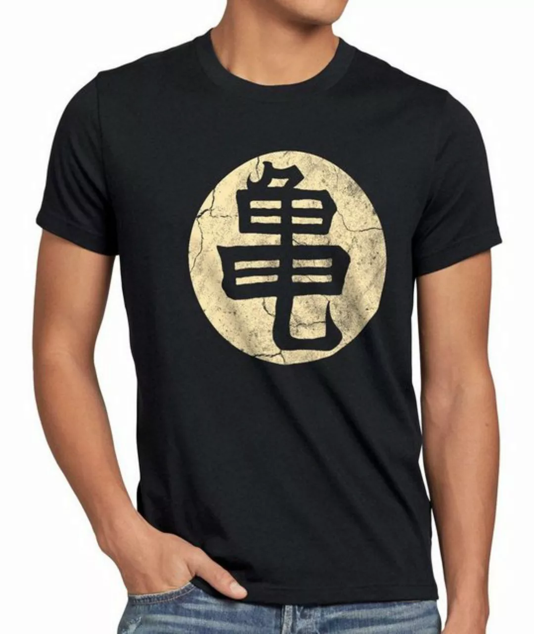 style3 T-Shirt Goku Roshis Turtle School super dragonball z gt songoku dbz günstig online kaufen