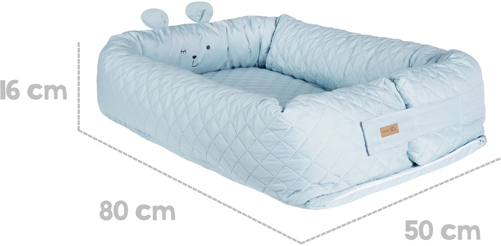 roba Kuschelnest "Babylounge, roba style, Benny, hellblau", 3in1 günstig online kaufen