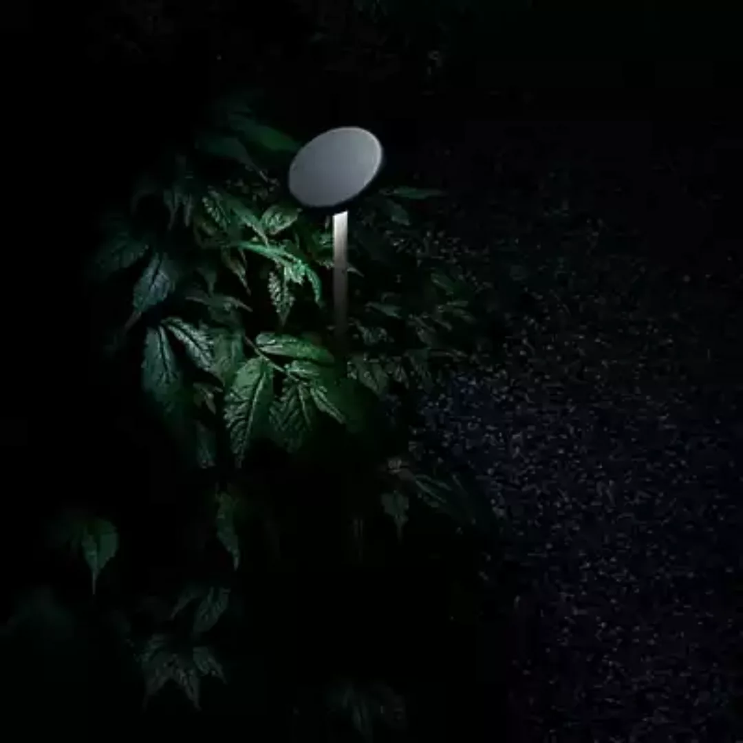 Flos Landlord Soft Sockelleuchte LED, schwarz - 30 cm günstig online kaufen