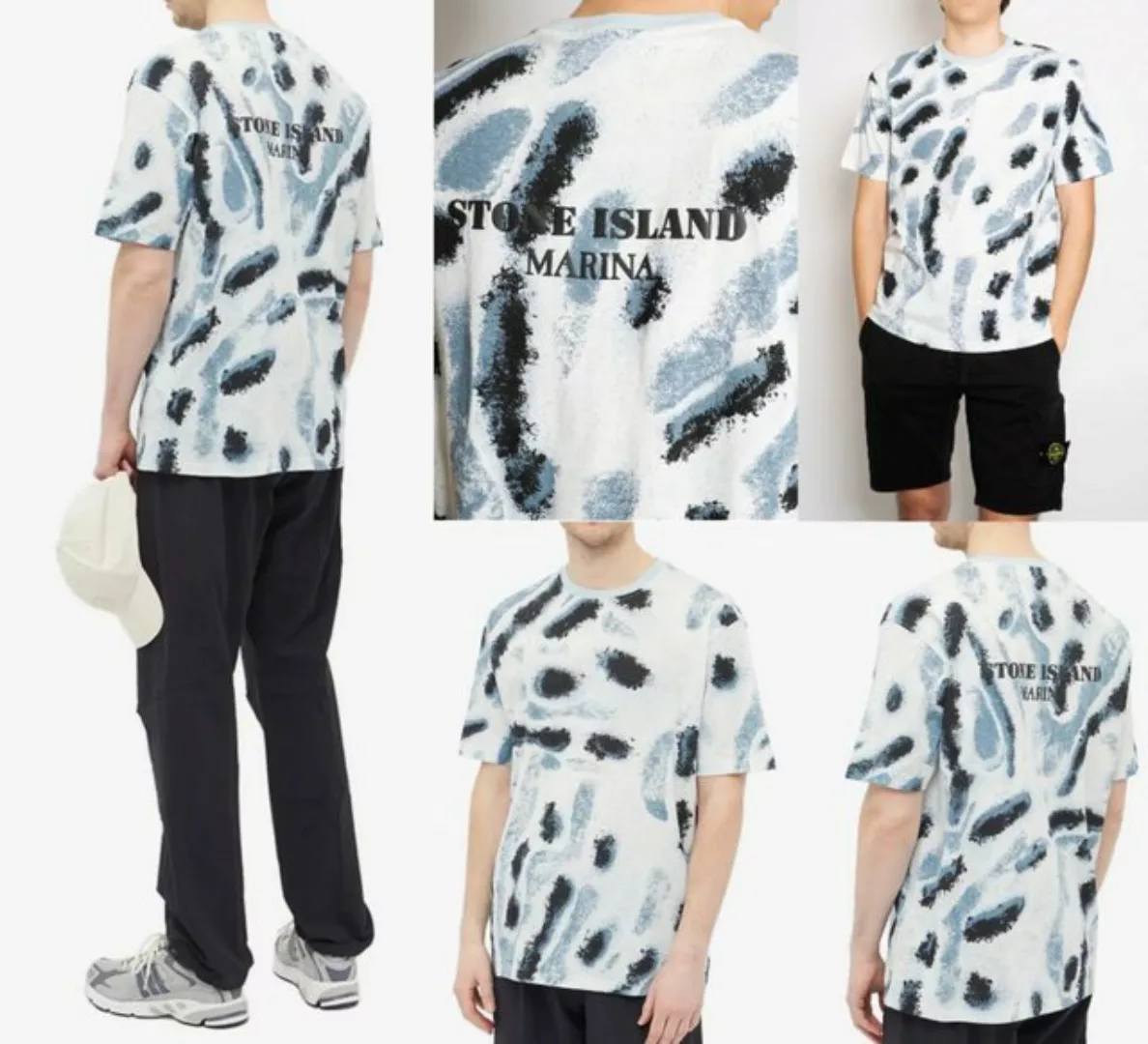 STONE ISLAND T-Shirt STONE ISLAND MARINA 211X6 Reef Seaqual® Cotton T-Shirt günstig online kaufen