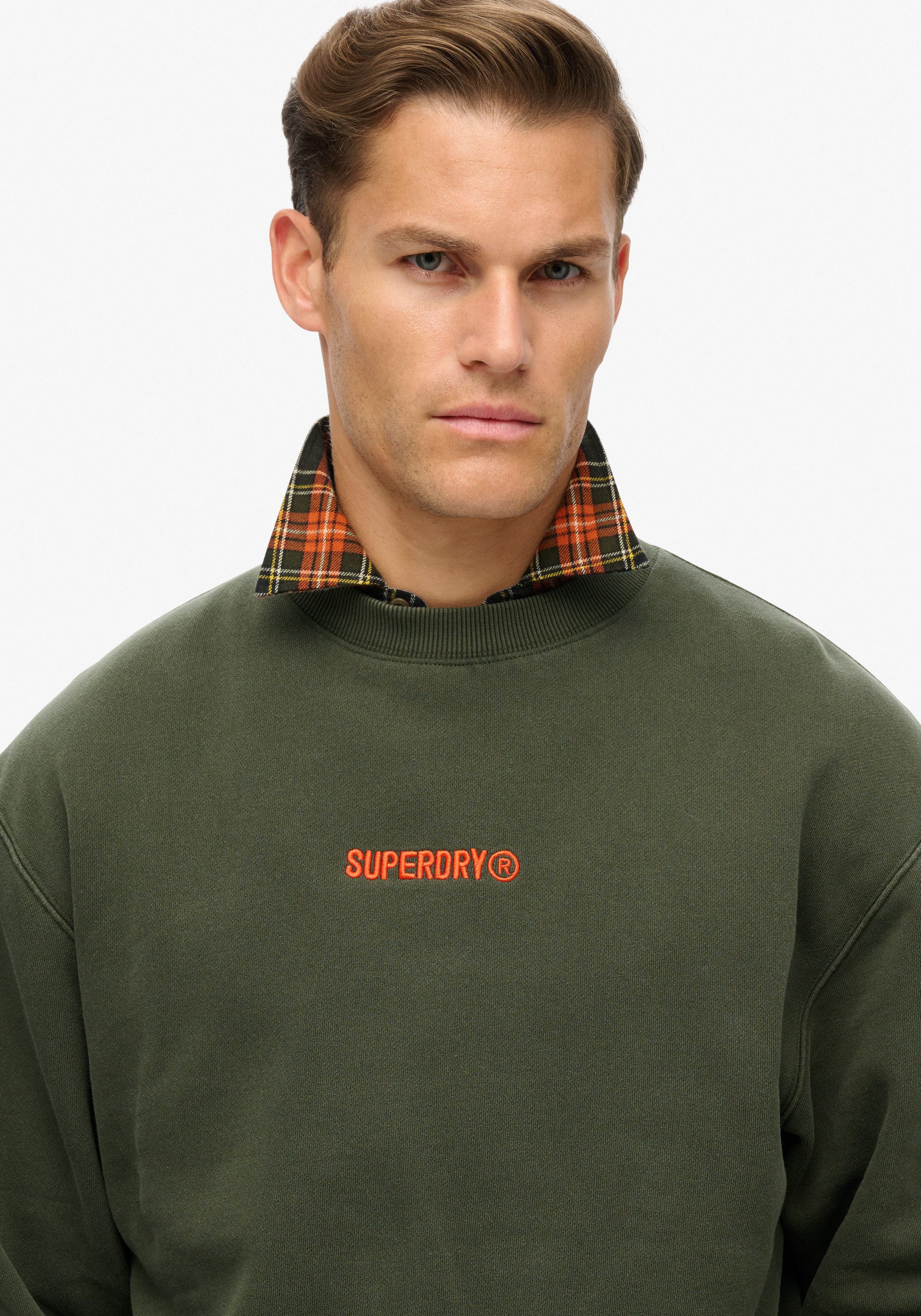 Superdry Sweatshirt MICRO LOGO GRAPHIC LOOSE günstig online kaufen