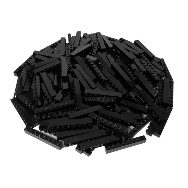 LEGO® Spielbausteine LEGO® 1x8 Steine Hochsteine Schwarz - 3008 NEU! Menge günstig online kaufen