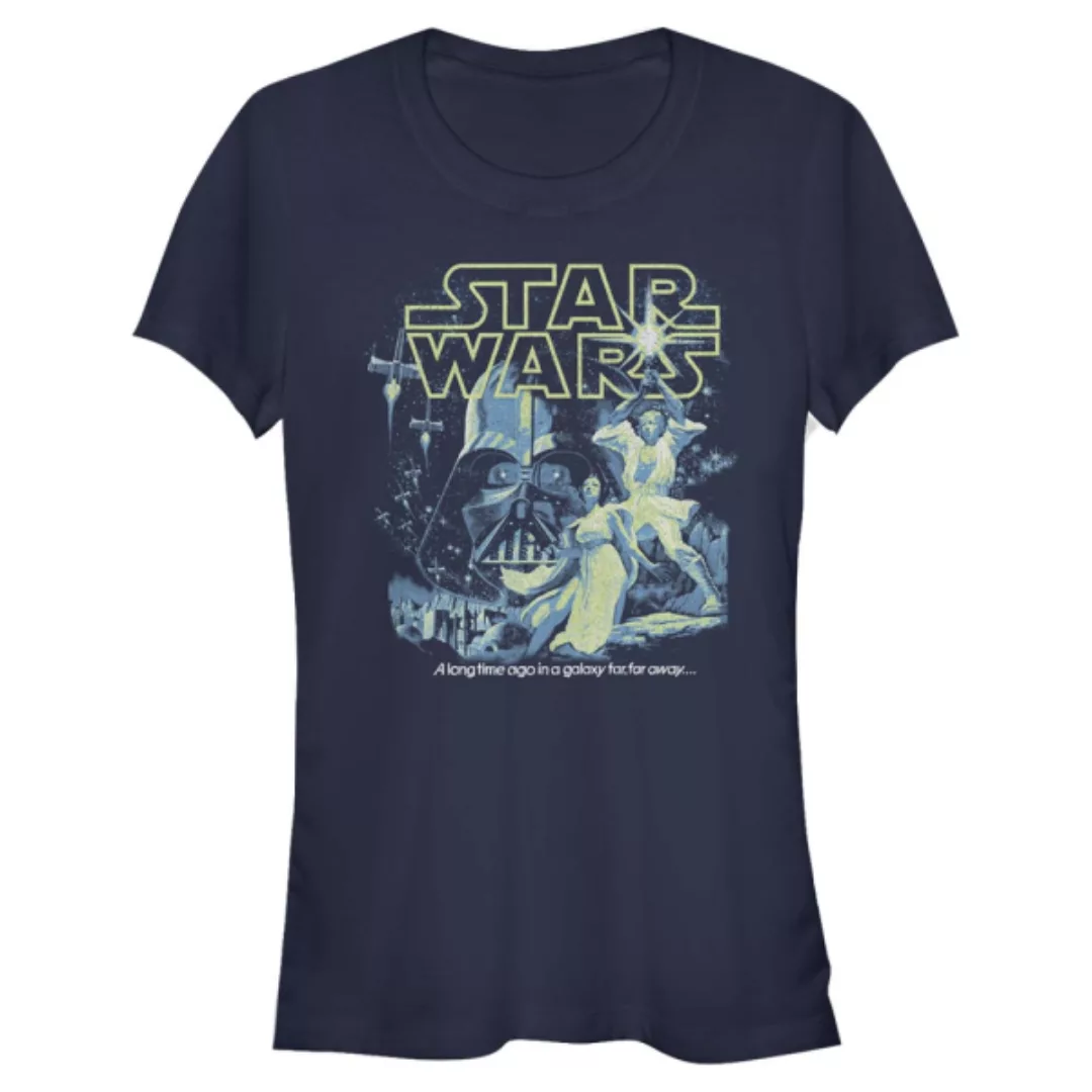 Star Wars - Gruppe Poster Neon Pop - Frauen T-Shirt günstig online kaufen