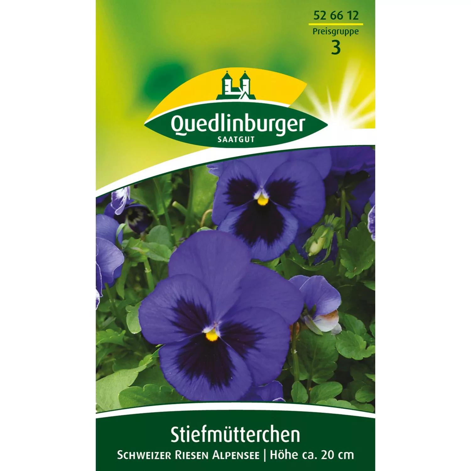 Quedlinburger Stiefmütterchen ''Schweizer Riesen Alpensee'' günstig online kaufen