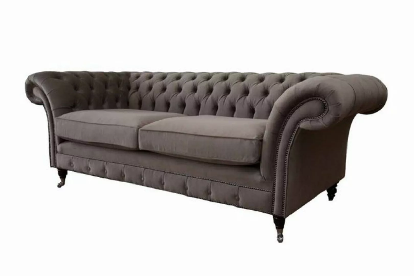 JVmoebel Chesterfield-Sofa, Chesterfield Sofa Klassisch Design Wohnzimmer S günstig online kaufen