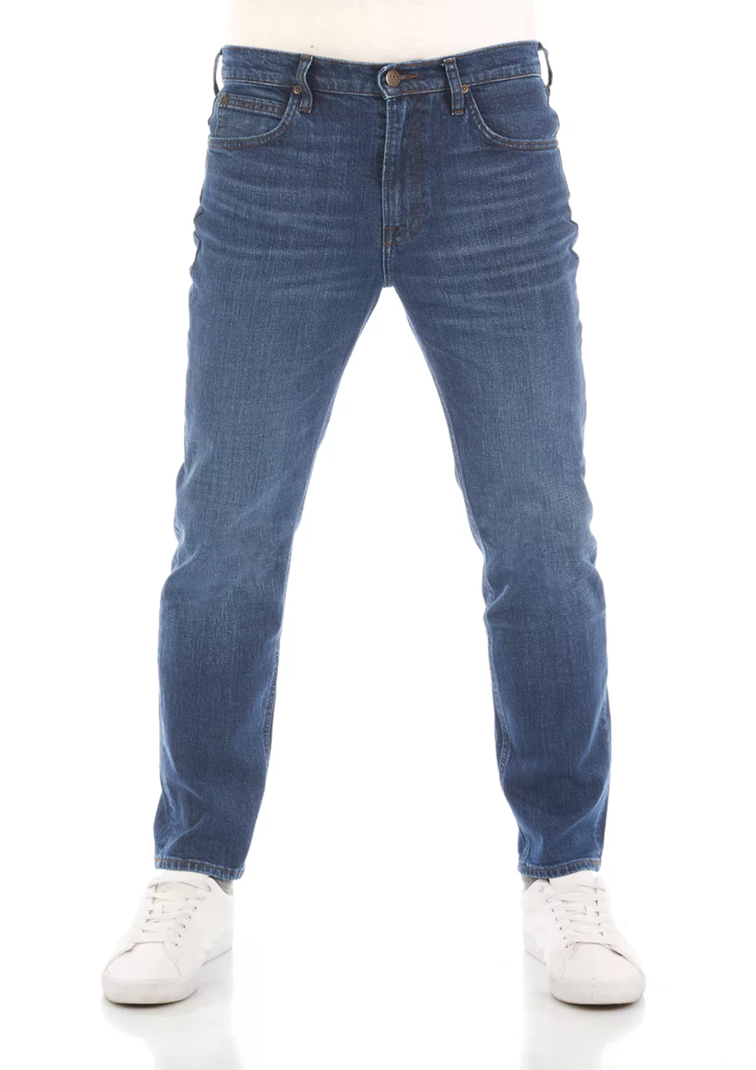 Lee Herren Jeans Austin - Tapered Fit - Blau - Mid Bluegrass günstig online kaufen