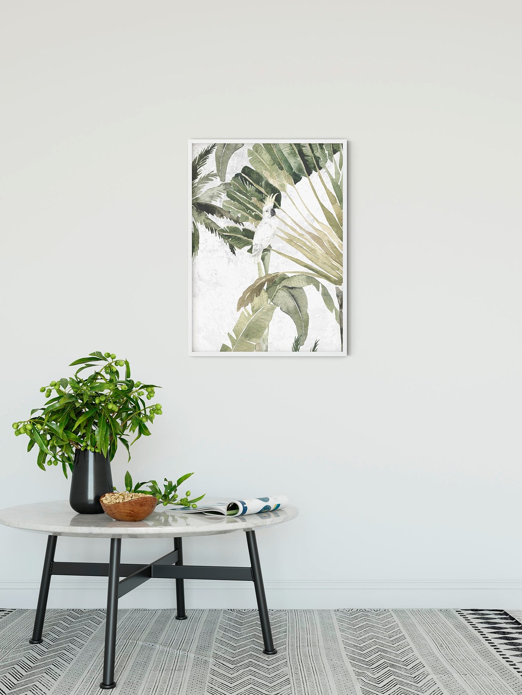 Komar Bild "Oiseau Cacadoo", Natur, (1 St.), Wandbild zur Dekoration - ohne günstig online kaufen