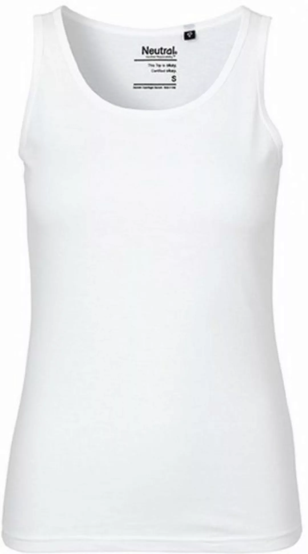 Neutral Tanktop Neutral Bio-Damen-Tanktop mit Rundhalsausschnitt günstig online kaufen