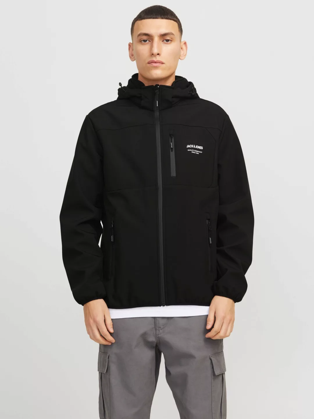 Jack & Jones Softshelljacke "JJTHEO SOFTSHELL JACKET", mit Kapuze günstig online kaufen