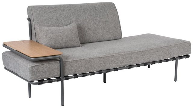 Zuiver 2-Sitzer Sofa Tagesbett STAR in Grau/Grau günstig online kaufen