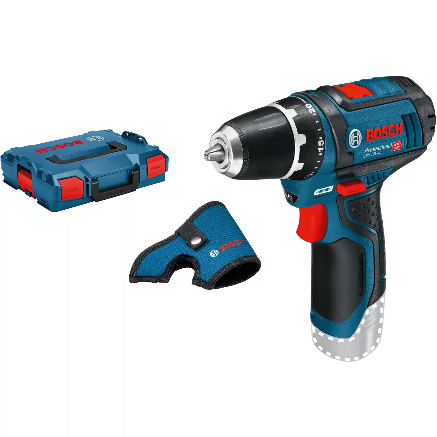 Bosch Professional Akku-Bohrschrauber GSR 12V-15 Solo günstig online kaufen