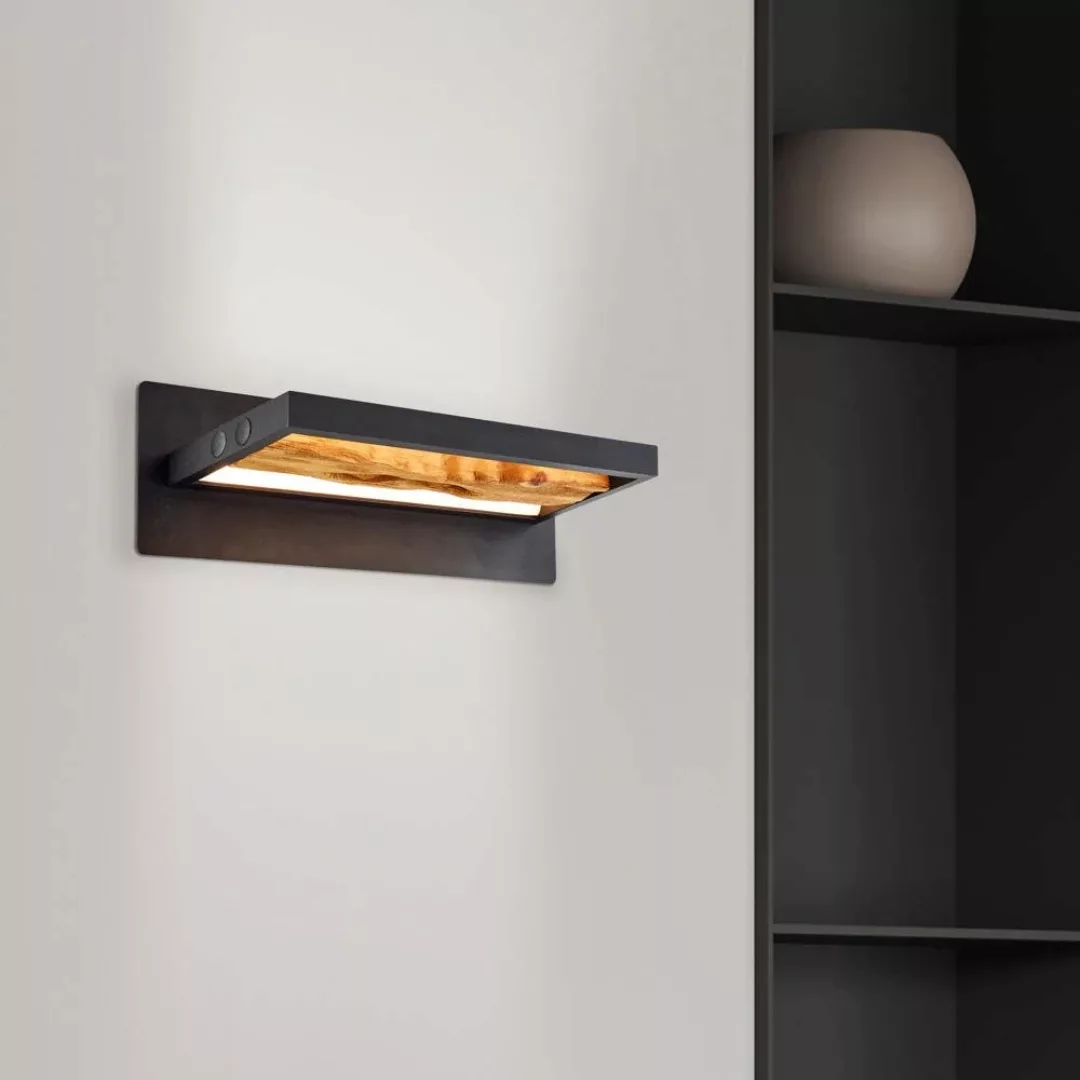 Brilliant LED Wandleuchte »Chaumont«, Breite 35 cm, 930 lm, Aluminium/Metal günstig online kaufen