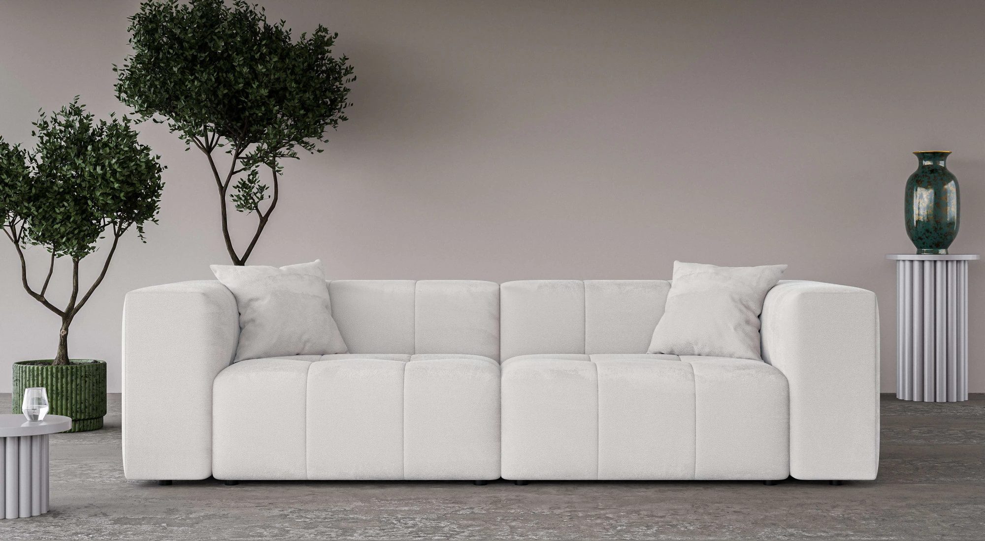 Home affaire 3-Sitzer "ERIZ Big Sofa, XXL, auch in Bouclé" günstig online kaufen