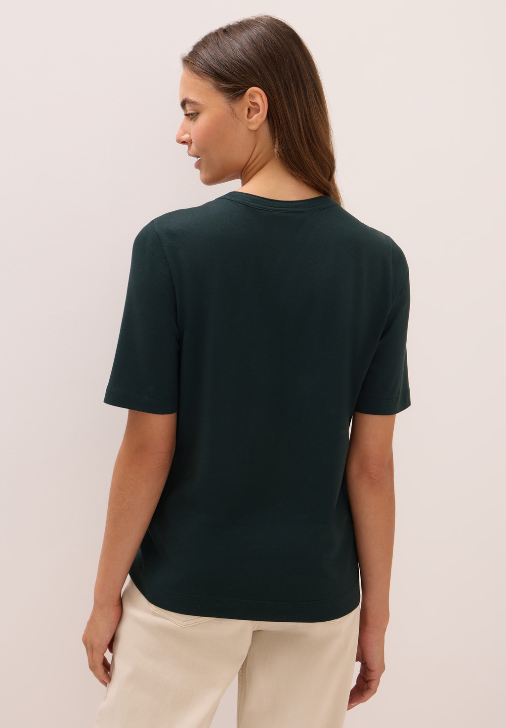 Cecil T-Shirt, aus Baumwolle mit Stretchante günstig online kaufen