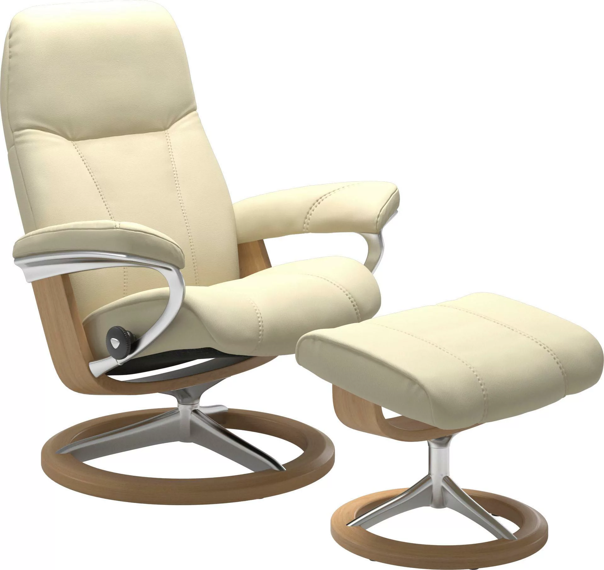 Stressless® Relaxsessel »Consul«, (Set, Relaxsessel mit Hocker), mit Hocker günstig online kaufen