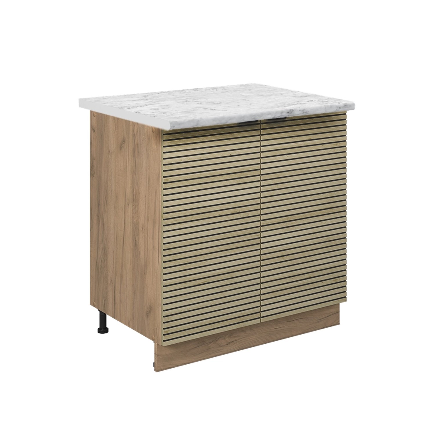 Vicco Spülenunterschrank Fame-Line, Eiche Paneel/Goldkraft Eiche, günstig online kaufen