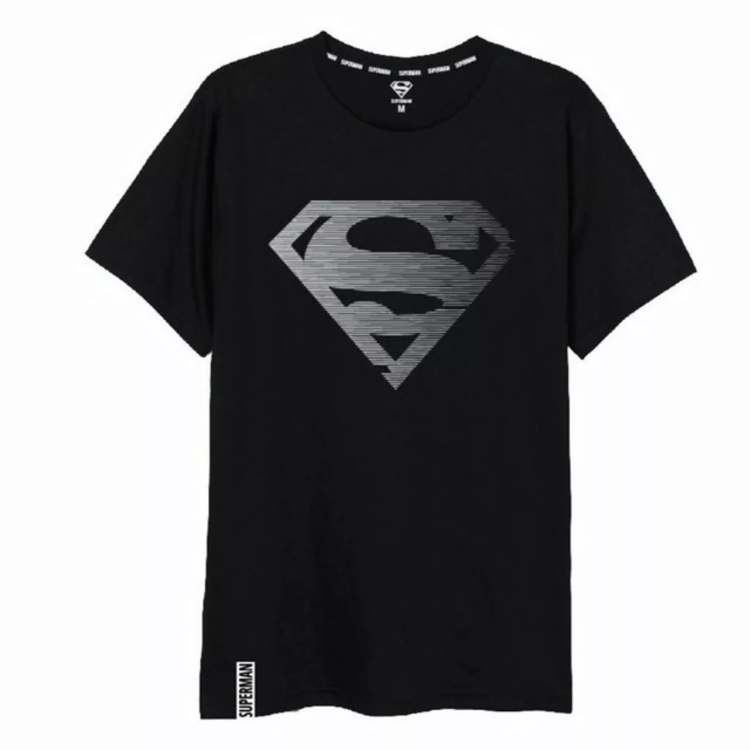 DC Comics Print-Shirt DC Comics Superman Herren Kurzarm T-Shirt Gr. S bis X günstig online kaufen