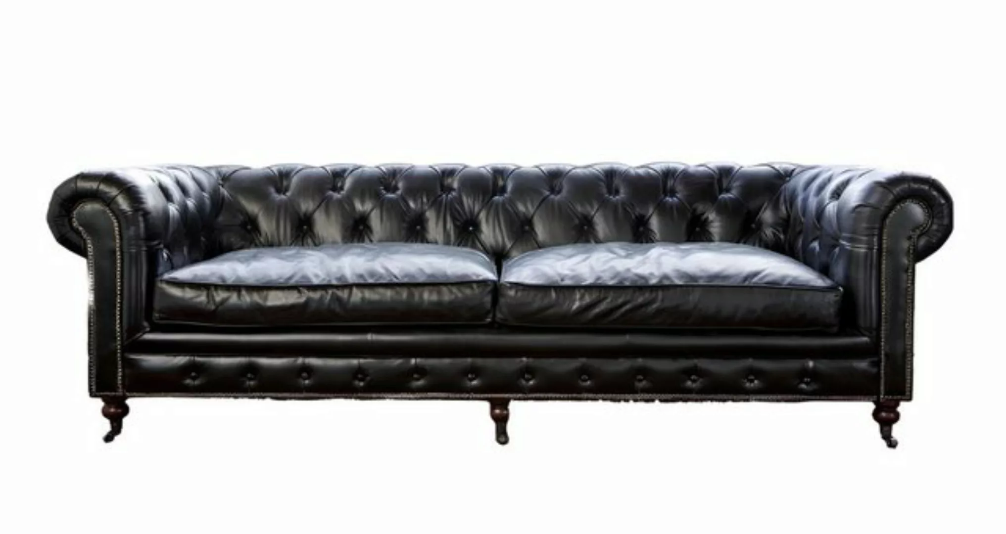 Xlmoebel Sofa Chesterfield Luxus Polstermöbel Couch Sitzgruppe Leder Vintag günstig online kaufen