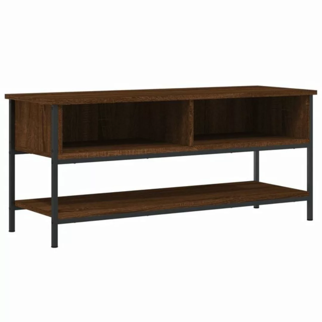 furnicato TV-Schrank Braun Eichen-Optik 100x35x45 cm Holzwerkstoff günstig online kaufen