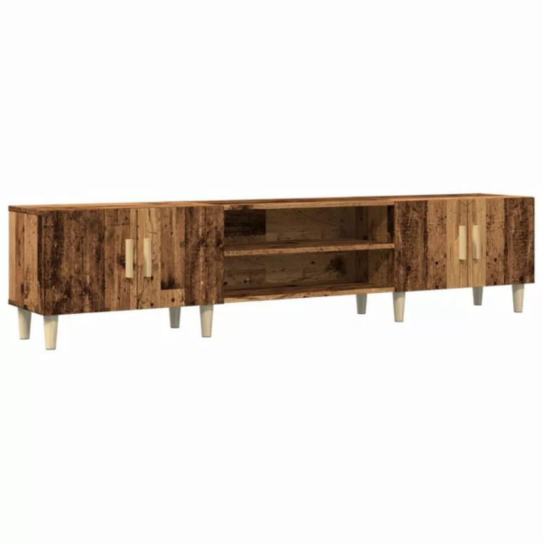 vidaXL Schrankmodule TV-Schrank Altholz-Optik 180x31,5x40 cm Holzwerkstoff günstig online kaufen