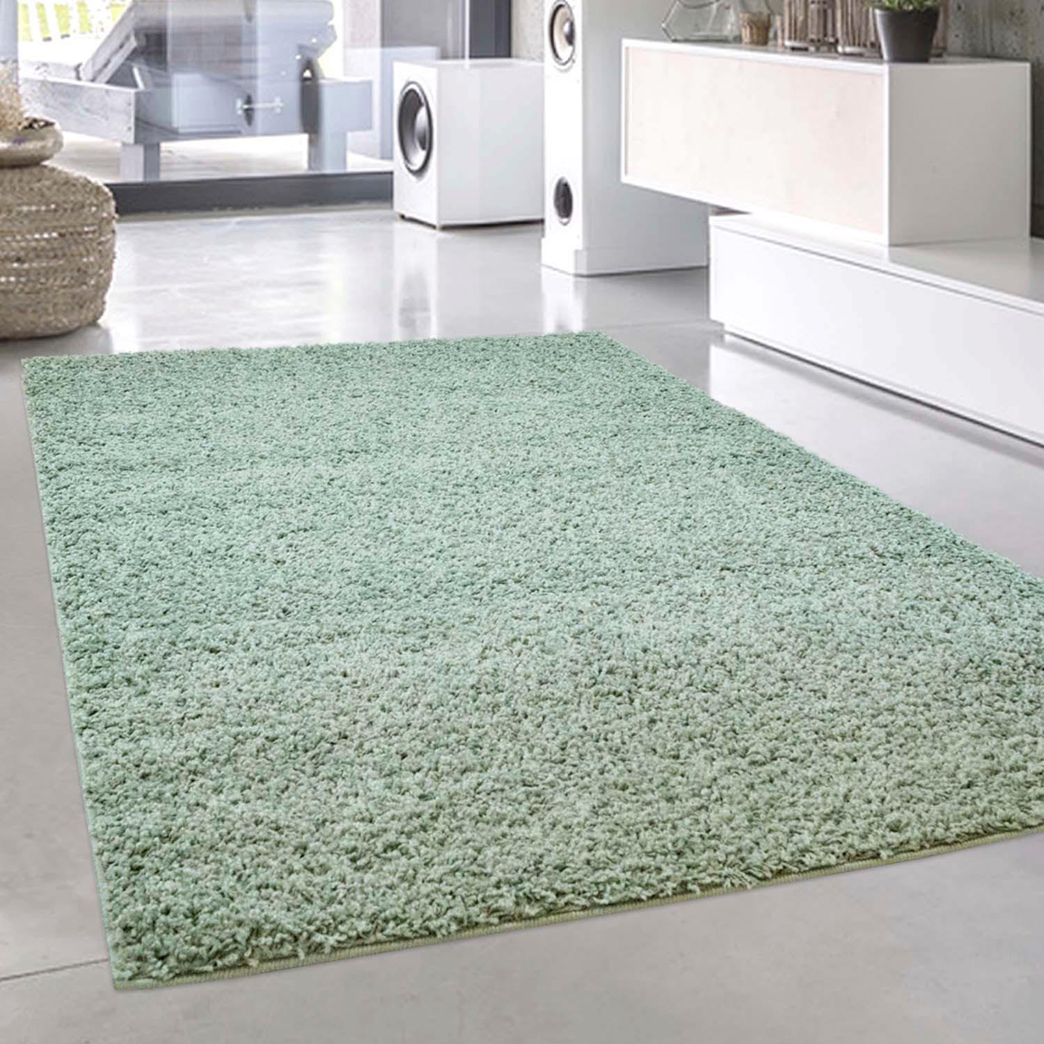 Carpet City Hochflor-Teppich »Pastell Shaggy300«, rechteckig, 30 mm Höhe, S günstig online kaufen
