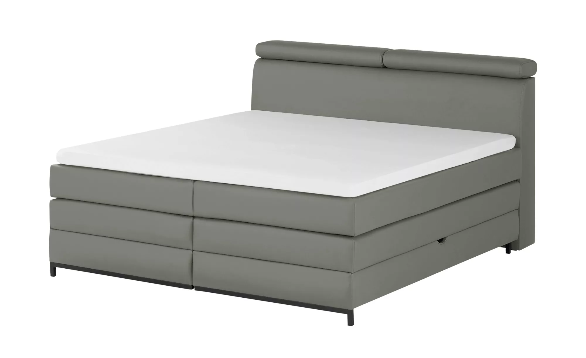 switch Boxspringbett  Kay ¦ grau ¦ Maße (cm): B: 183 H: 116 Betten > Boxspr günstig online kaufen