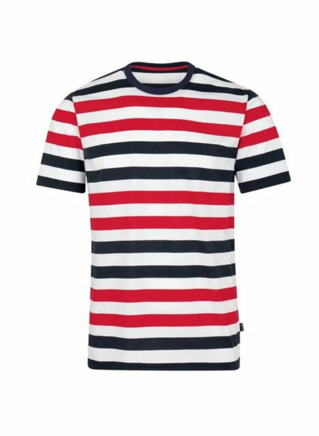 Trigema T-Shirt TRIGEMA T-Shirt mit Streifenmuster (1-tlg) günstig online kaufen
