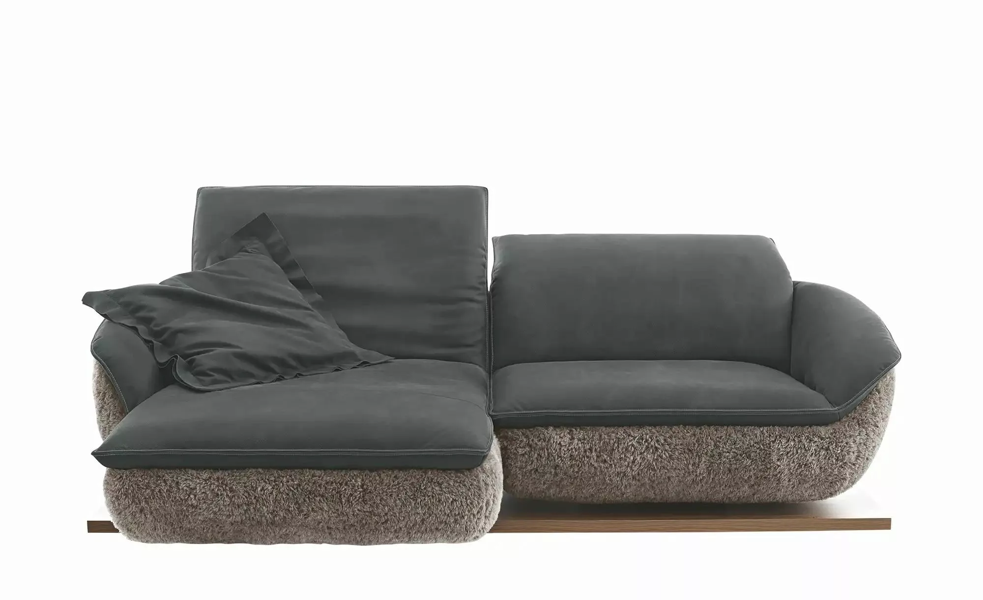 KOINOR Ecksofa  Mooove ¦ blau ¦ Maße (cm): B: 242 H: 99 T: 153.0 Polstermöb günstig online kaufen