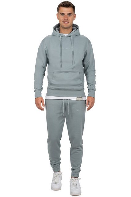 Reichstadt Kapuzenpullover Casual Basic Hoodie 23RS034 Grey L mit Eleganten günstig online kaufen