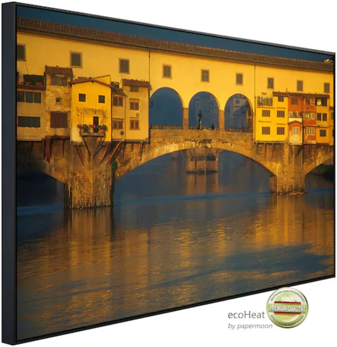 Papermoon Infrarotheizung »Brücke Italien«, sehr angenehme Strahlungswärme günstig online kaufen