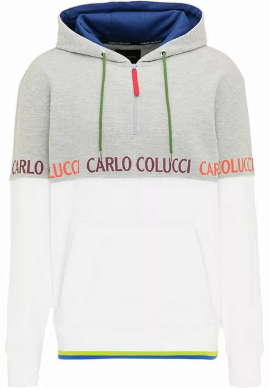 CARLO COLUCCI Hoodie Kapuzen-Sweatshirt (1-tlg) günstig online kaufen