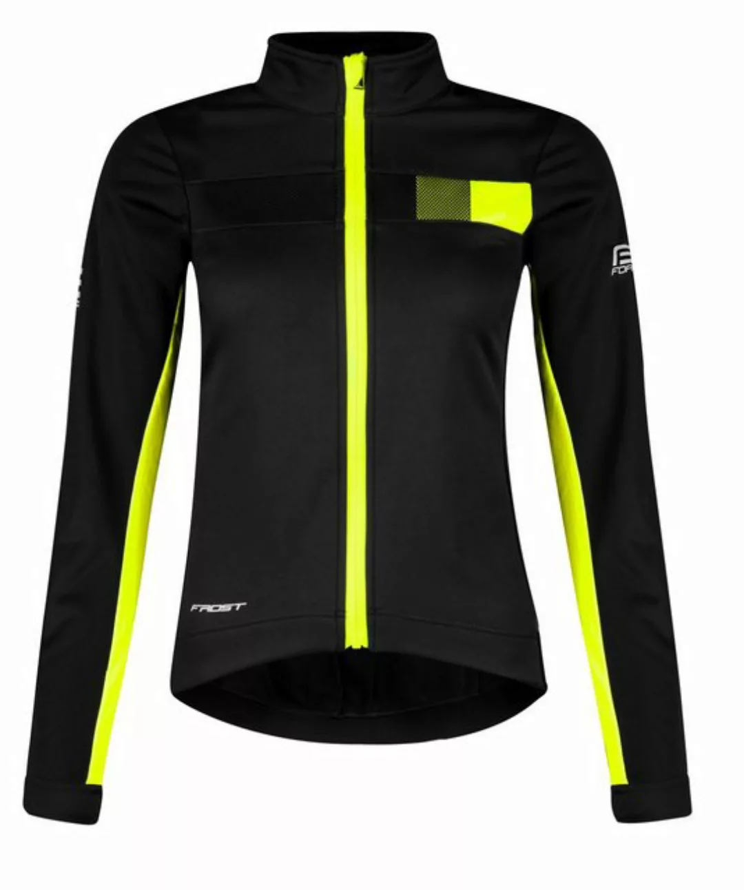 FORCE Fahrradjacke Jacke F FROST LADY Softshell Winter, schwarz-fluo -5 °C günstig online kaufen